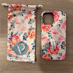 Floral iPhone 12 pro max loopy case